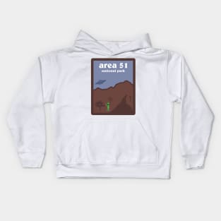 Area 51 National Park Kids Hoodie